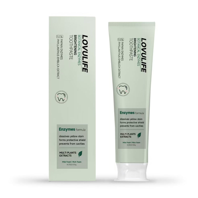 Lovulife Papain Whitening Toothpaste